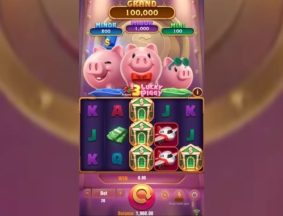 3 Lucky Piggy TriLuck Slot